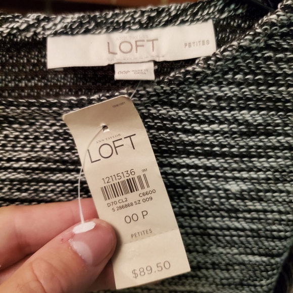 NWT Women's Ann Taylor LOFT 00 Petite - Picture 2 of 3